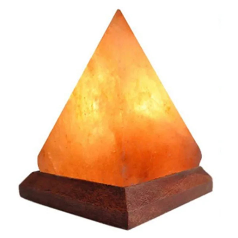 Himalayan Crystal Salt Lamp — Pyramid USB LED Light | Starseed