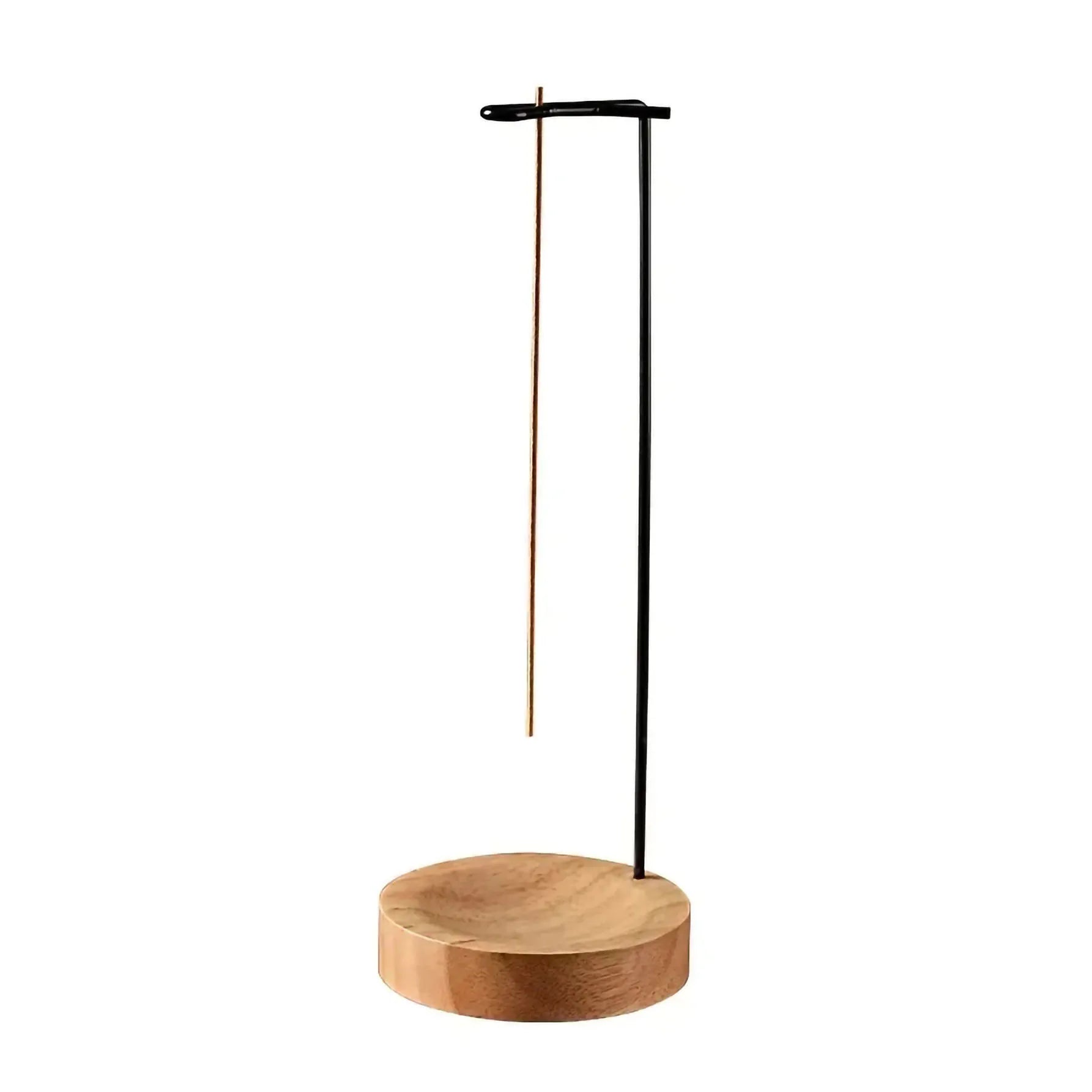 Wooden Zen Incense Burner — Upside Down Smoke Holder | Starseed