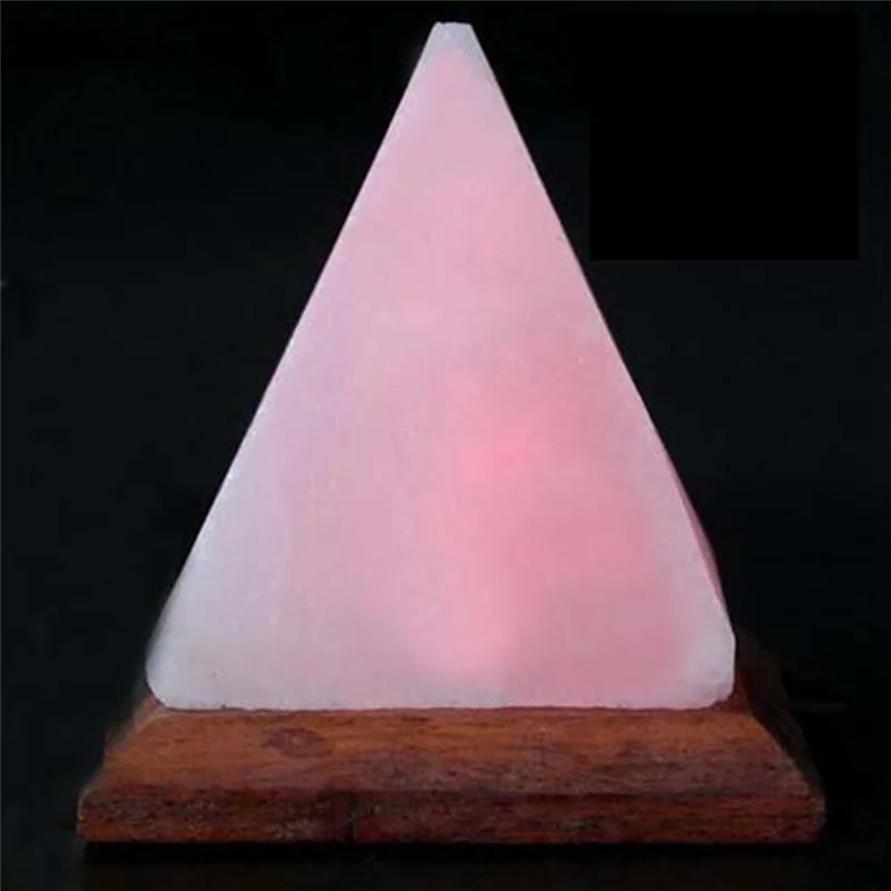 Himalayan Crystal Salt Lamp — Pyramid USB LED Light | Starseed