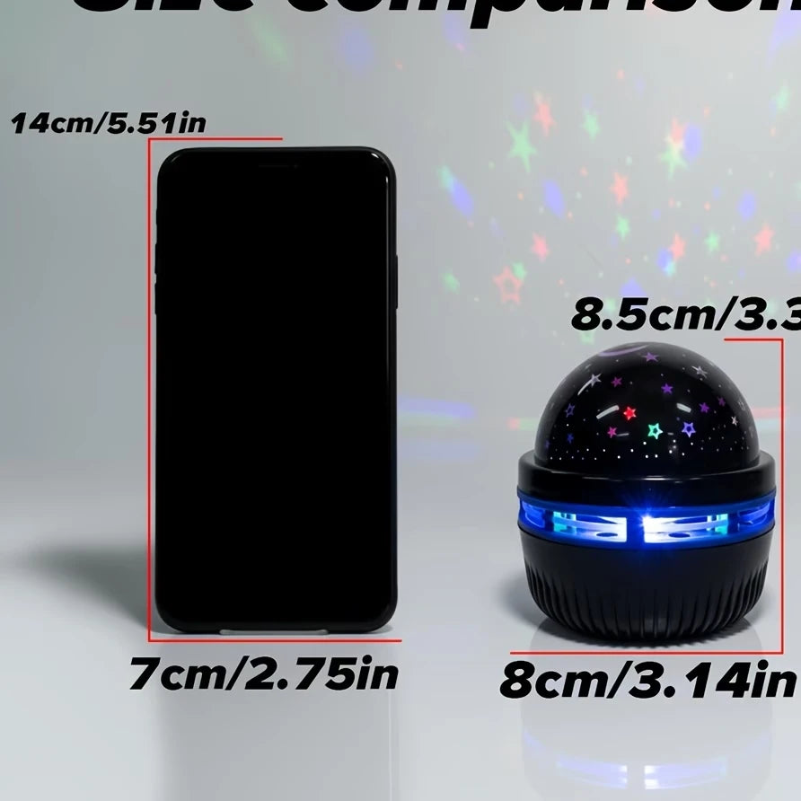 Galaxy Star Projector — Cosmic Night Light & Sleep Mood Lamp | Starseed